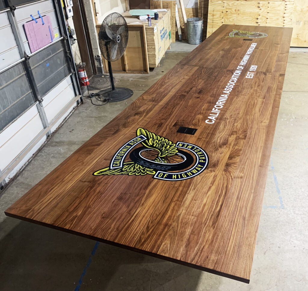 http://24'%20Black%20Walnut%20Conference%20Table%20With%20CNC%20Logo%2014