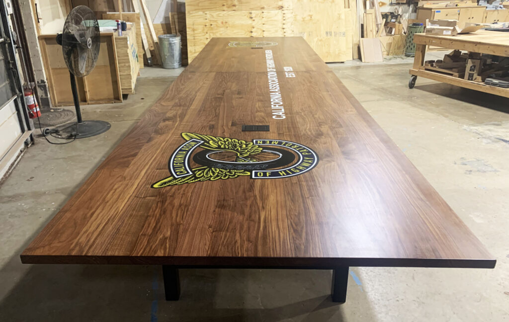 http://24'%20Black%20Walnut%20Conference%20Table%20With%20CNC%20Logo%2013