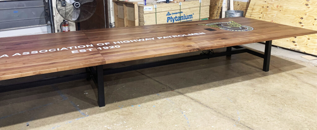 http://24'%20Black%20Walnut%20Conference%20Table%20With%20CNC%20Logo%2010