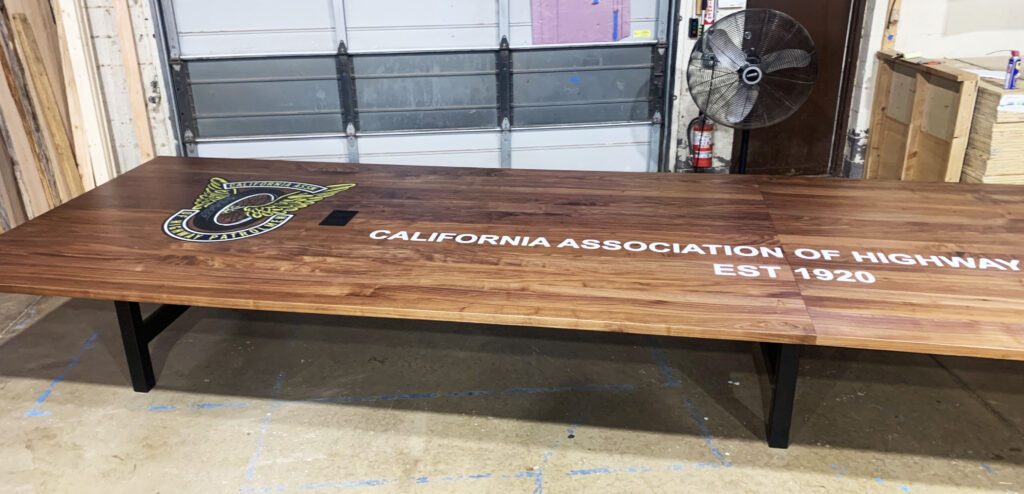 http://24'%20Black%20Walnut%20Conference%20Table%20With%20CNC%20Logo%206