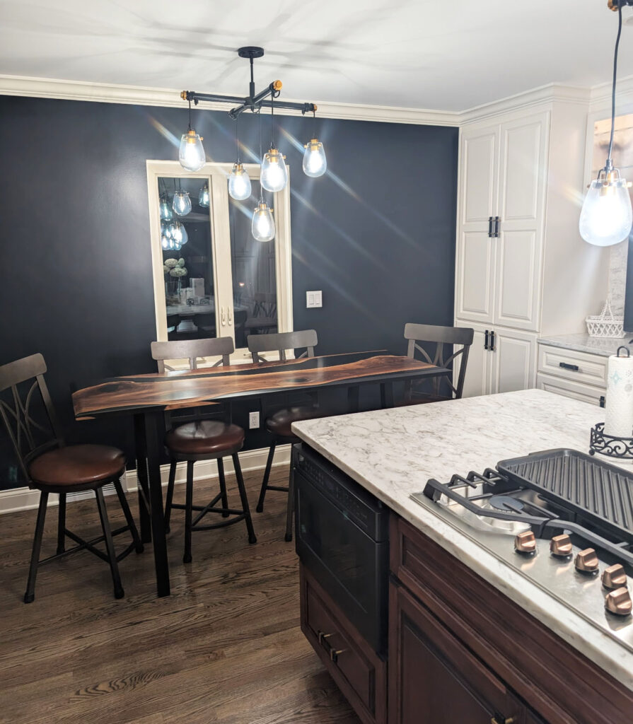 http://Walnut%20Kitchen%20Table%20With%20Black%20Resin%20And%20Beveled%20Edges%2010