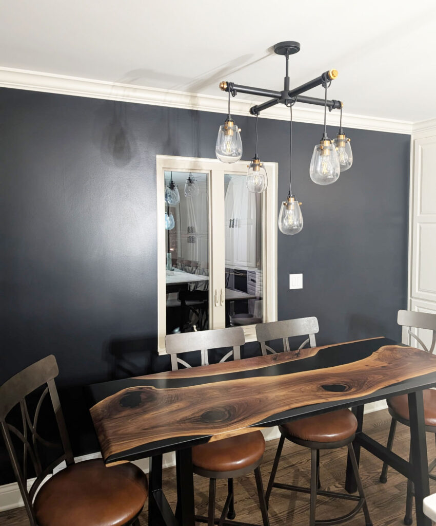 http://Walnut%20Kitchen%20Table%20With%20Black%20Resin%20And%20Beveled%20Edges%206