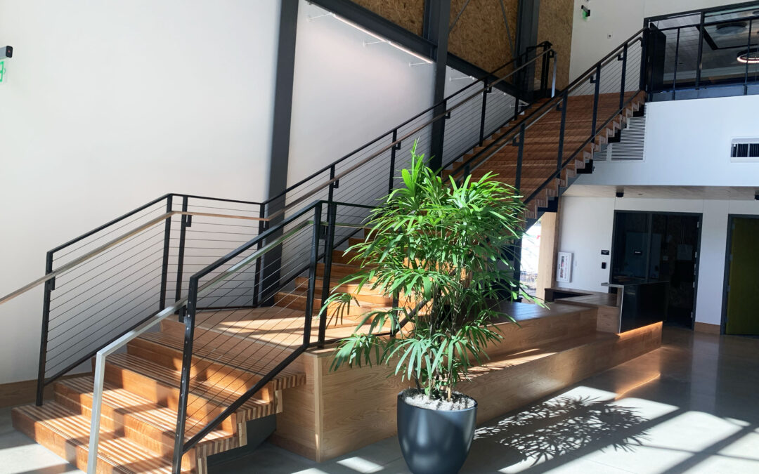 Custom Staircase For Commercial Building