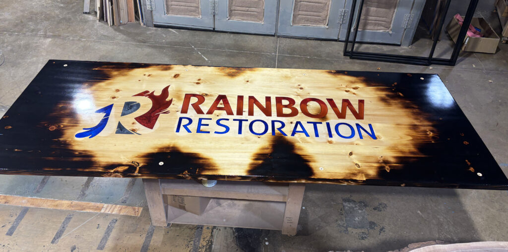 http://Burnt%20Pine%20Exterior%20Commercial%20Sign%20With%20Resin%20Logo%206