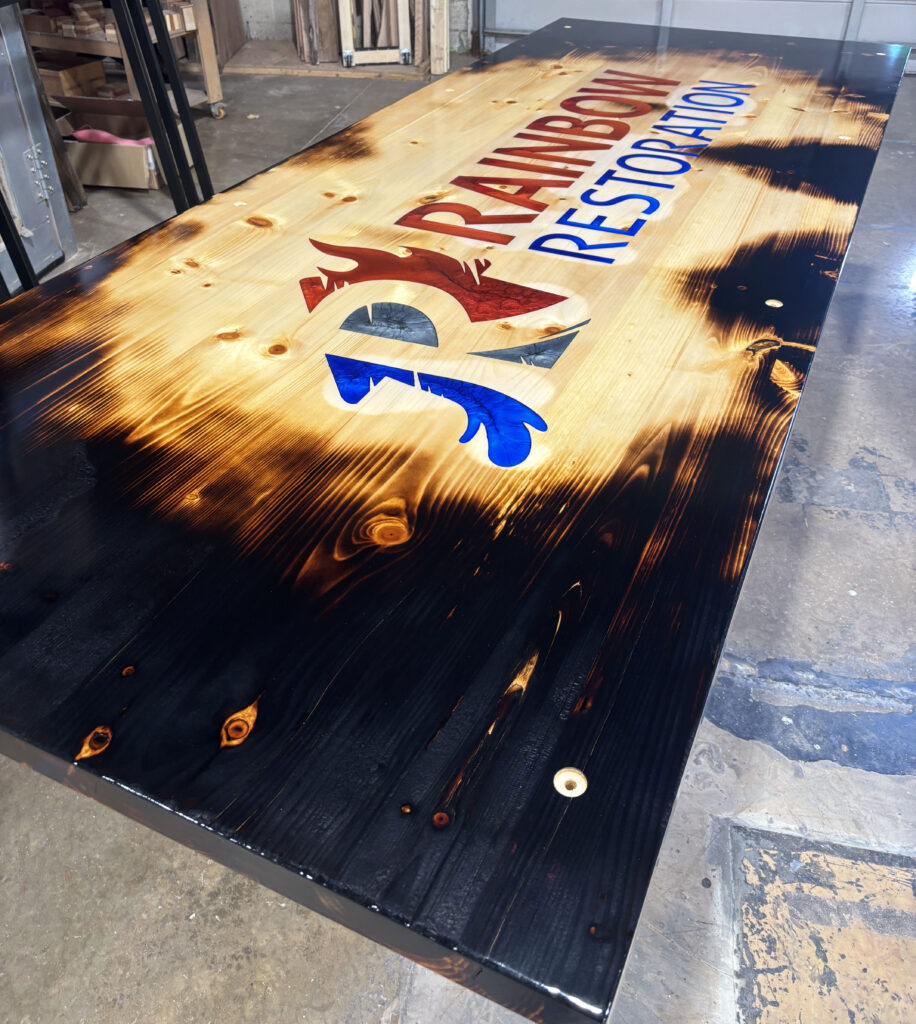 http://Burnt%20Pine%20Exterior%20Commercial%20Sign%20With%20Resin%20Logo%205