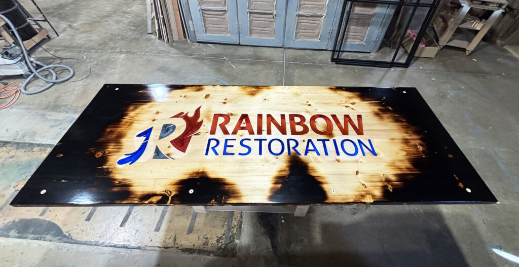 http://Burnt%20Pine%20Exterior%20Commercial%20Sign%20With%20Resin%20Logo%203