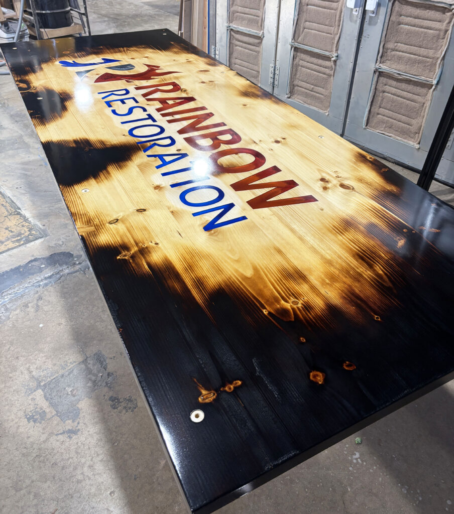 http://Burnt%20Pine%20Exterior%20Commercial%20Sign%20With%20Resin%20Logo%201